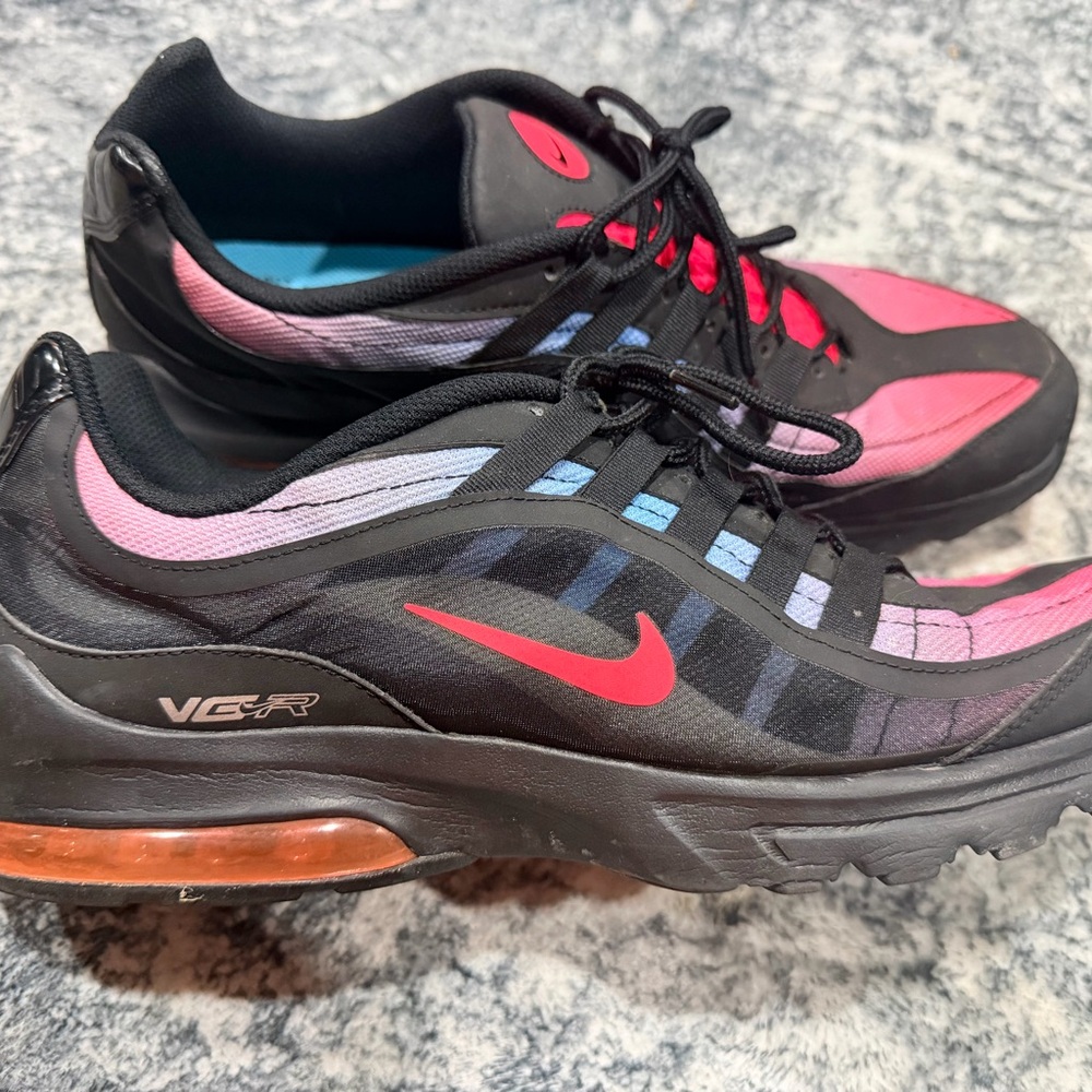 Nike Air Max VG-R Men's Running CK7583-003 Blk/Flash/Crimson Blue Fury 14 US